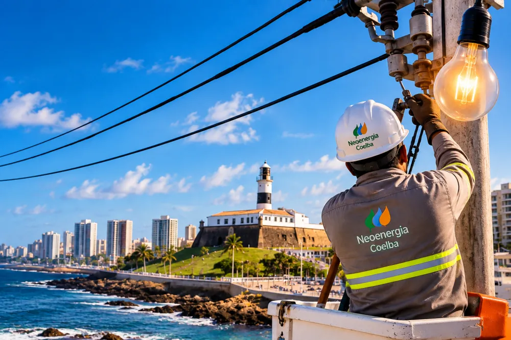 Salvador terá desligamento programado de energia em oito bairros nesta sexta-feira (18)