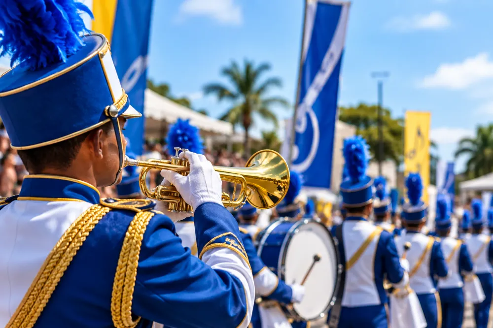Mata de São João participa de encontro de bandas e fanfarras que reúne nove municípios em Camaçari
