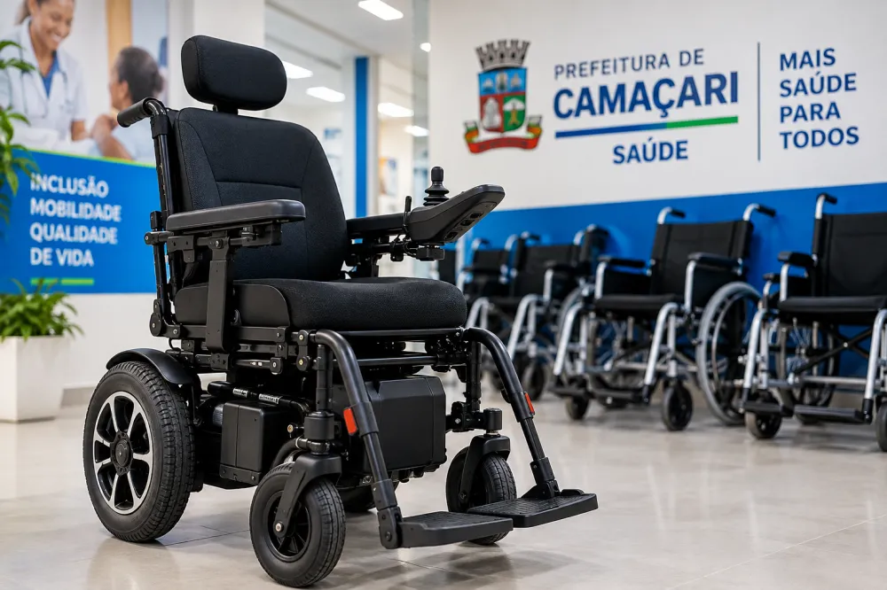 Camaçari abre licitação para aquisição de 130 cadeiras de rodas motorizadas