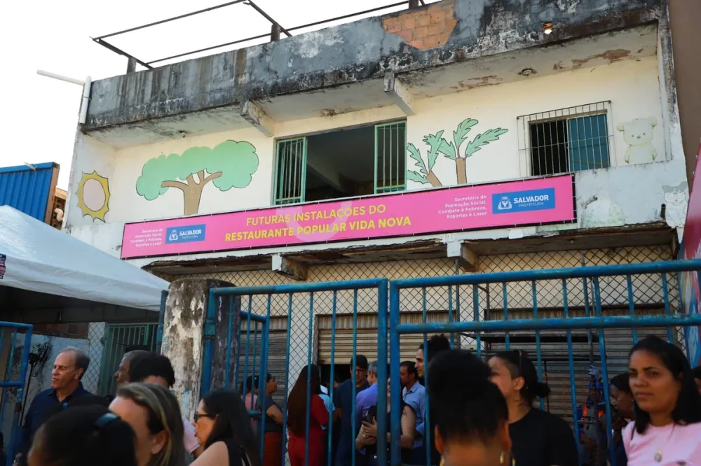 Salvador terá novo Restaurante Popular com 400 refeições gratuitas por dia